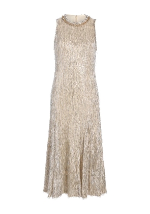 Cinq A Sept Izara midi dress - Neutrals