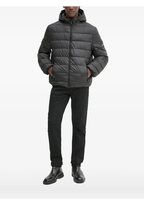 Karl Lagerfeld Jeans quilted hooded jacket - Black