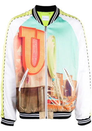BLUE SKY INN graphic-print bomber jacket - Multicolour