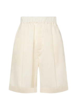 Laneus elasticated-waistband shorts - Neutrals