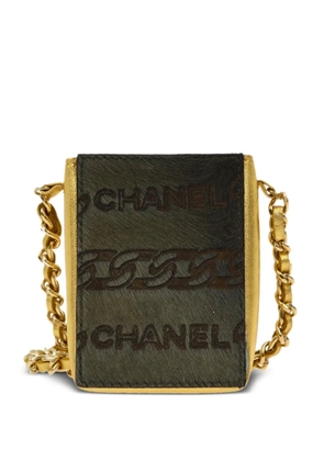 CHANEL Pre-Owned 2000 chain-link cigarette case - Green