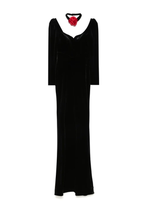 CRISTALLINI Rosalinda maxi dress - Black