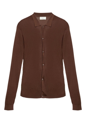 Officine Generale button-fastening cardigan - Brown
