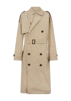DSQUARED2 belt double-breasted trench coat - Neutrals