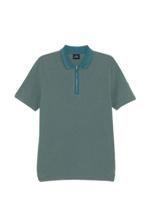 PS Paul Smith zipped polo shirt - Green