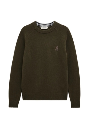 Pringle of Scotland crew-neck logo sweater - Green