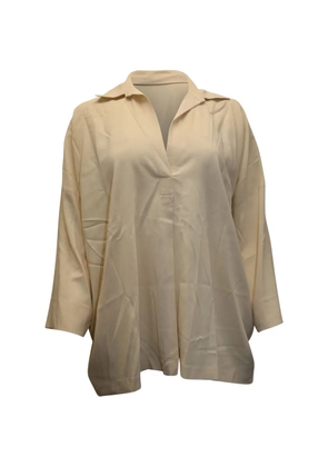 Vince long-sleeve collared blouse - Neutrals