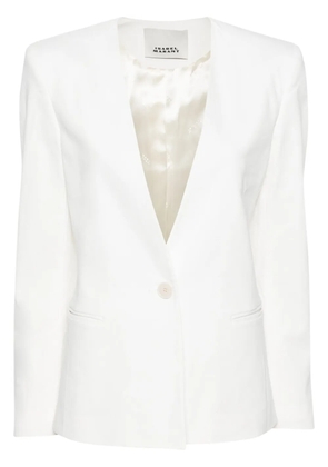 ISABEL MARANT Manzil single-breasted blazer - White
