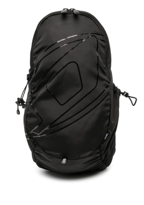 Diesel Drape logo-print sling bag - Black