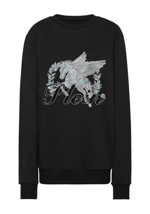 Philipp Plein crystal-embellished sweatshirt - Black