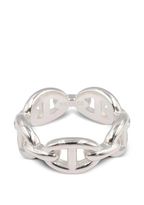 Hermès Pre-Owned 2020s PM Enchaînée ring - Silver