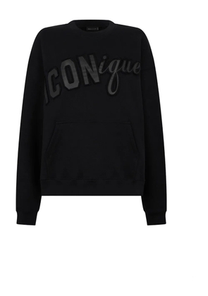 DSQUARED2 logo-embellihment sweatshirt - Black
