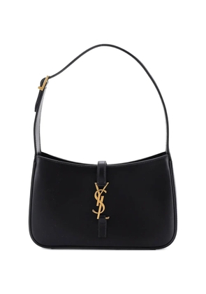 Saint Laurent Pre-Owned Le 5 a 7 Leather Small hobo bag - Black