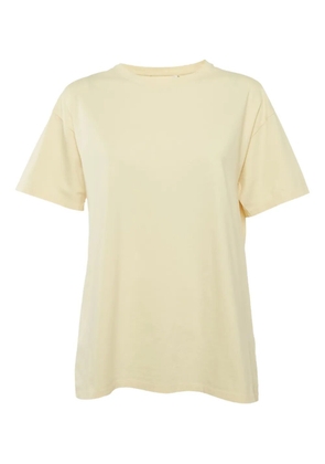 The Row Pre-Owned crew-neck cotton T-shirt - Yellow
