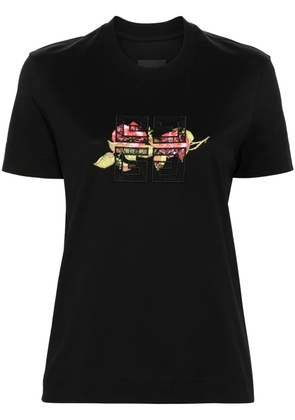 Givenchy 4G lace cotton T-shirt - Black