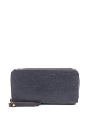 Louis Vuitton Pre-Owned 2019 Zippy leather wallet - Blue