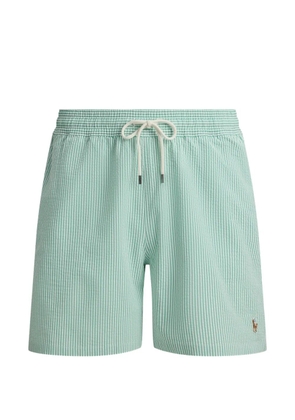 Polo Ralph Lauren striped-pattern swim short - Green