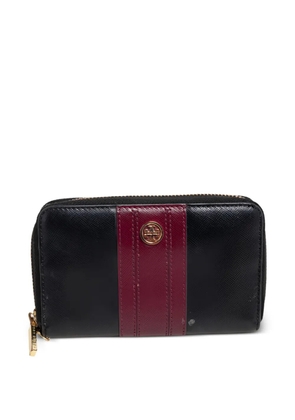 Tory Burch Ssaffiano leather zip-around wallet - Black
