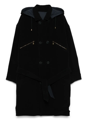 Versace Pre-Owned 1980s reversible coat - Blue