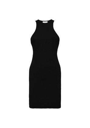 Laneus sleeveless knitted dress - Black