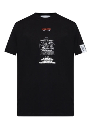Iceberg x PEANUTS graphic T-shirt - Black