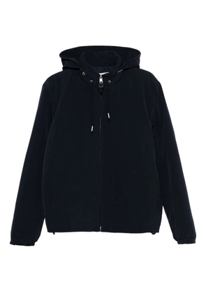 SANDRO zip-up hooded jacket - Blue