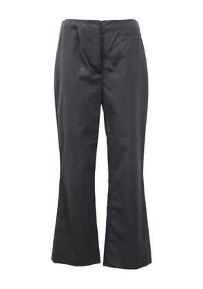 Prada Pre-Owned high-rise bell trousers - Grey