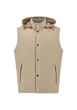 Paul & Shark hooded ultralight vest - Neutrals