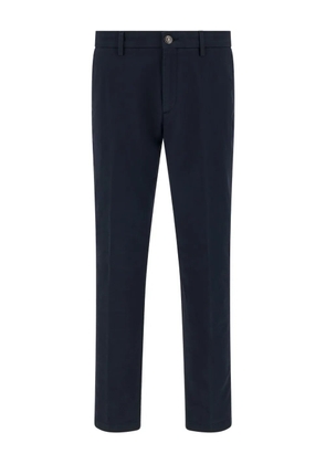 Boggi Milano diagonal-pocket trousers - Blue