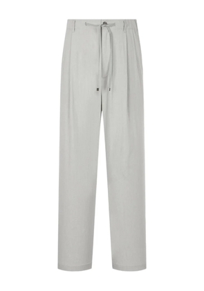 TOMBOY drawstring pleated trousers - Grey