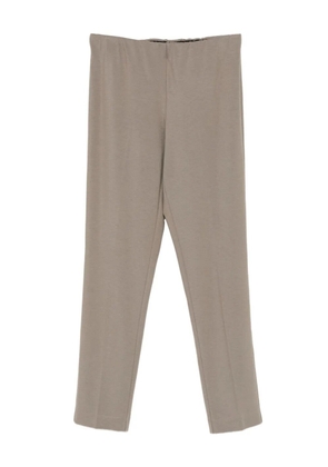 Le Tricot Perugia straight-leg trousers - Neutrals