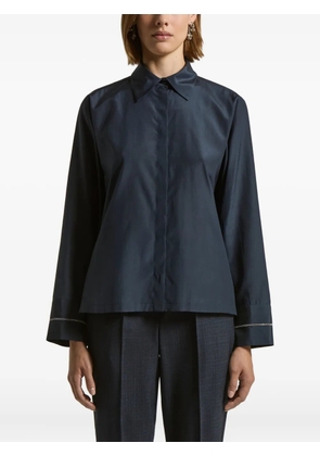 Peserico silk-blend shirt - Blue