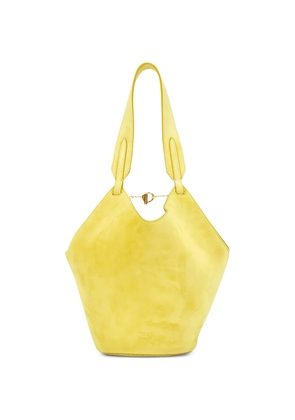 KHAITE mini Lotus chain tote bag - Yellow