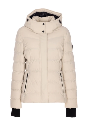 Moose Knuckles hooded padded down jacket - Neutrals