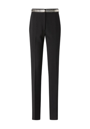 PINKO embellished-bet trousers - Black
