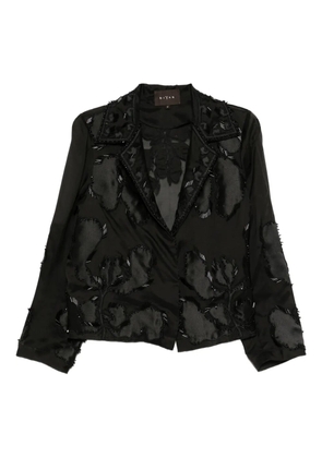 Biyan sequin embellishment jacket - Black