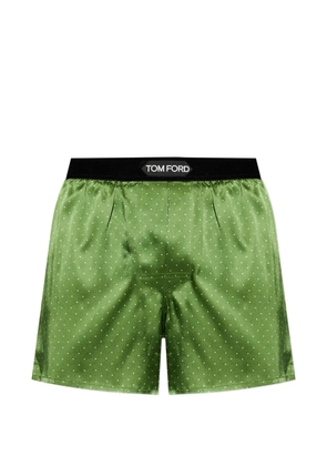 TOM FORD polka-dot boxers - Green