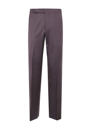 Lardini flat-front trousers - Purple