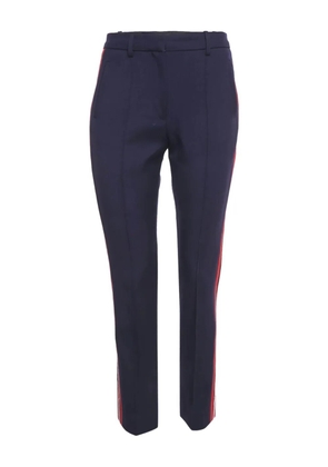 Victoria Victoria Beckham wool stripe trousers - Blue