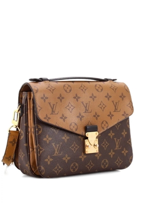 Louis Vuitton Pre-Owned Pochette Metis Reverse Monogram Canvas crossbody bag - Brown
