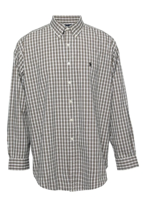 Polo Ralph Lauren Vintage plaid cotton shirt - White