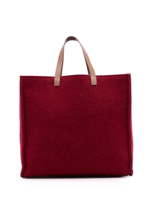 Fendi Pre-Owned 2010-2025 Felt Shopping tote bag - Red