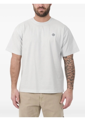 Stone Island logo-patch T-shirt - White