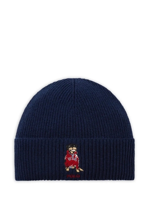 Polo Ralph Lauren blue beanie hat