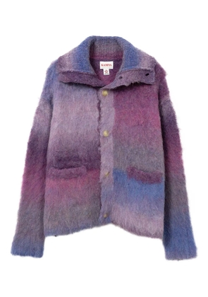 KAMIYA welt-pockets cardigans - Purple