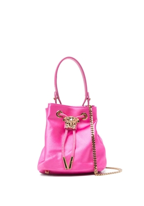 Versace Pre-Owned Medusa drawstring bucket bag - Pink