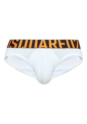 DSQUARED2 logo-band briefs - White
