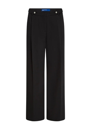 Karl Lagerfeld Jeans wide-leg tailored trousers - Black