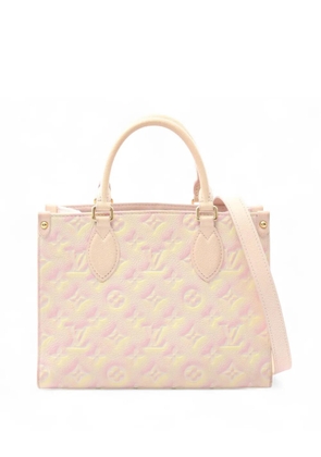 Louis Vuitton Pre-Owned 2021-2025 Monogram Empreinte Summer Stardust OnTheGo PM satchel - Pink