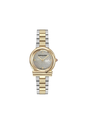 Ferragamo Gancini Twisted 28mm - Grey